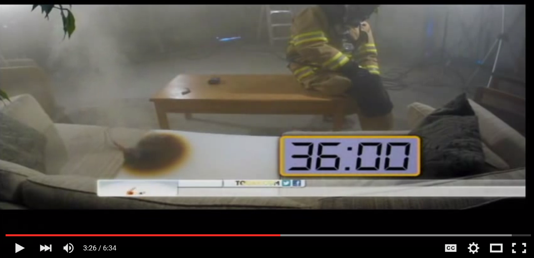 commercial fire coronado video