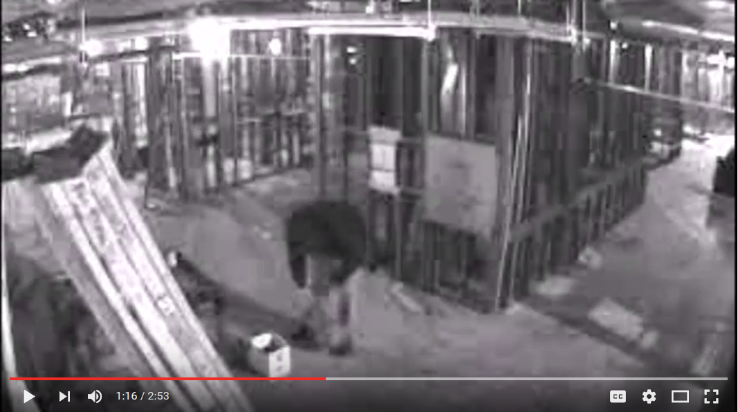 commercial security Escondio construction site video